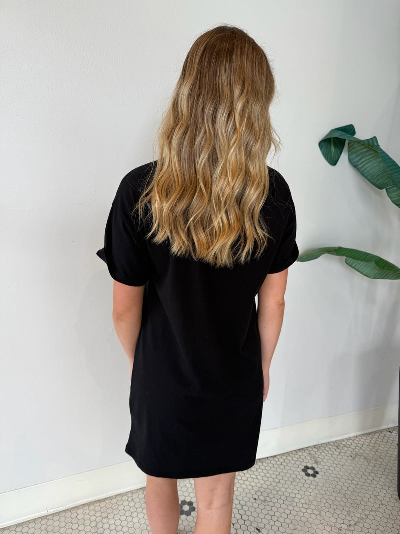 SWAY MINI DRESS BLACK