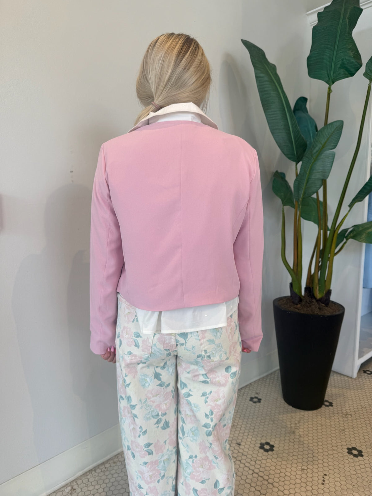 SERENA BLAZER POWDER PUFF