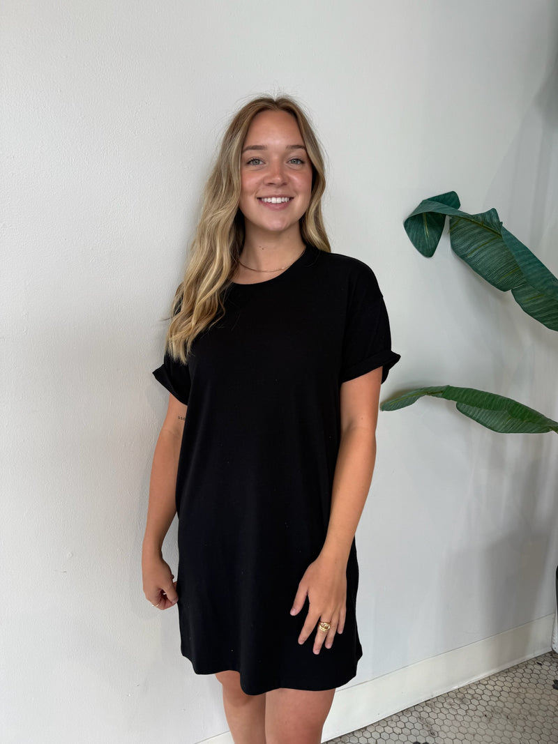 SWAY MINI DRESS BLACK