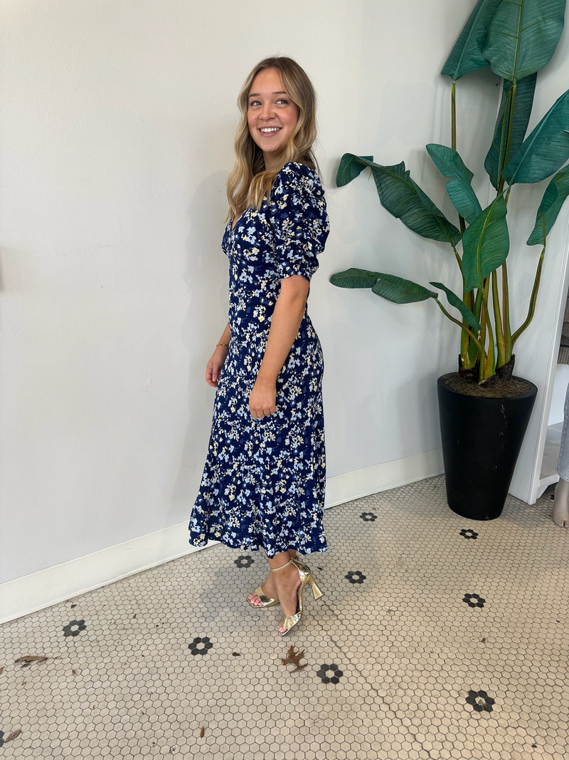 ZARIAH NAVY FLORA
