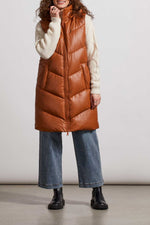 LONG PUFFER - MOCHA