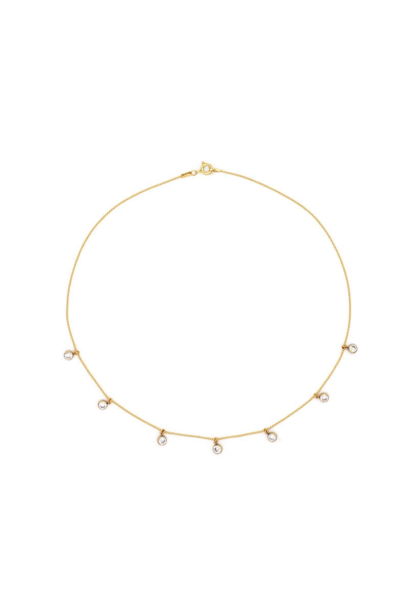 WELL TRAVELED NECKLACE GOLD