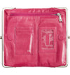 Lauren clutch wallet in fuschia