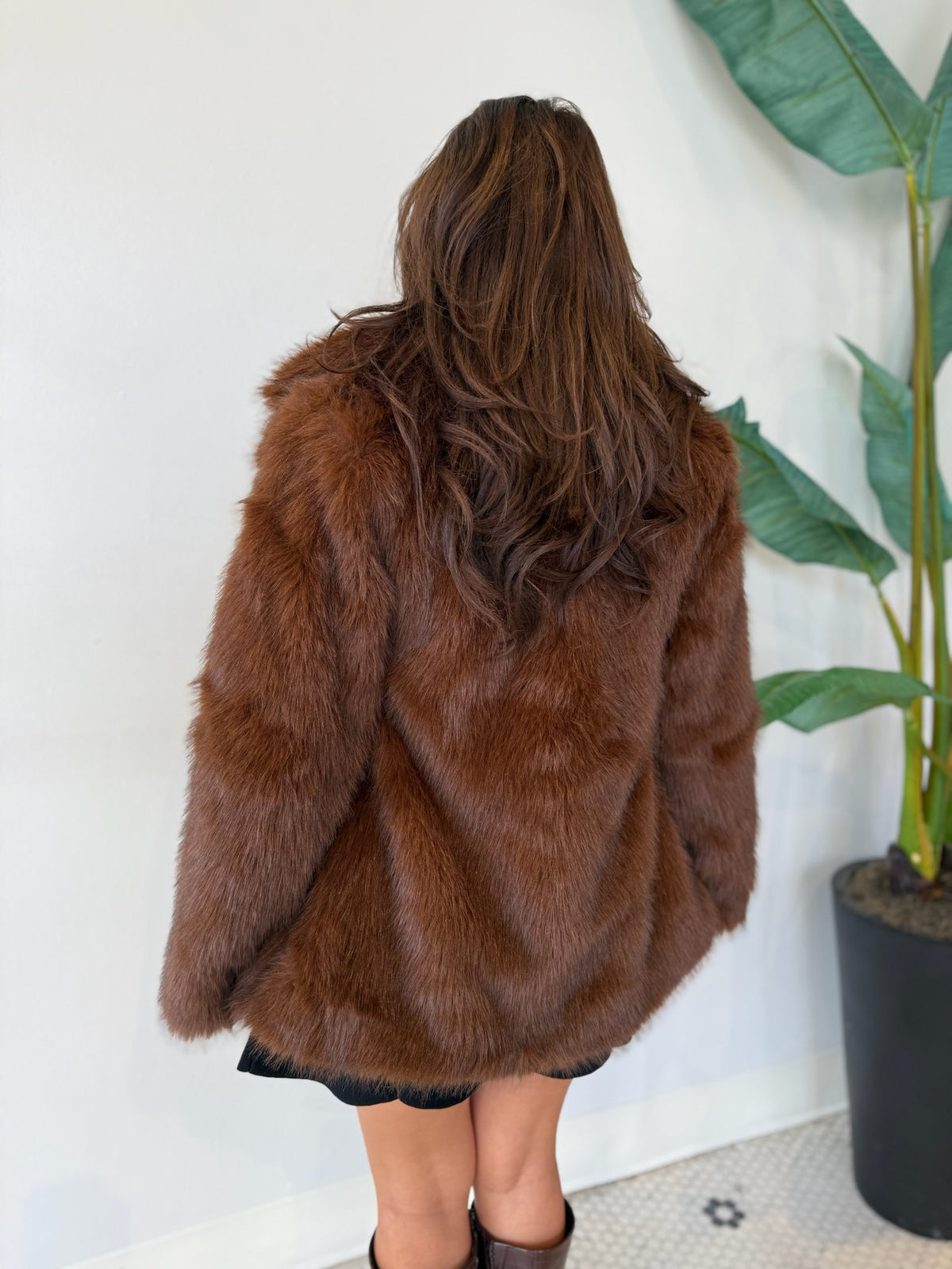 KINDRA COAT BROWN