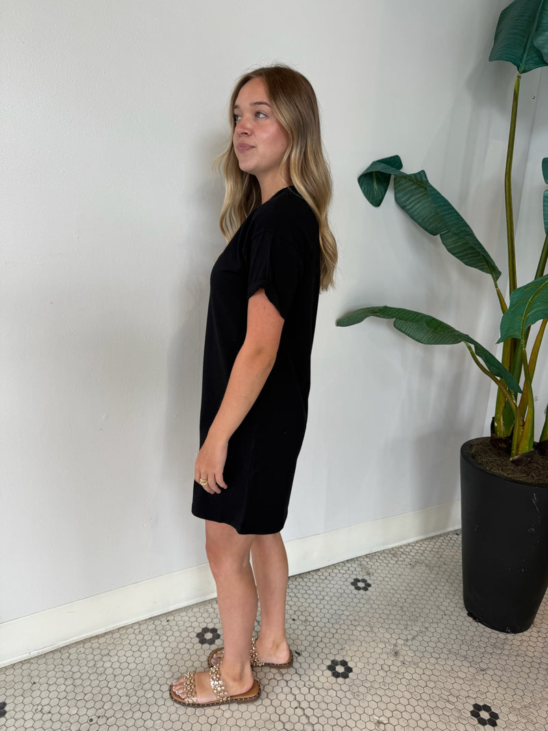 SWAY MINI DRESS BLACK