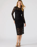 KRISTI MIDI DRESS BLACK