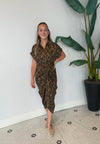 TORI DRESS TOFFEE