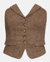 ADARE TOP BROWN