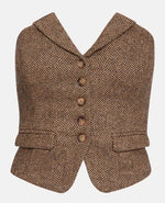 ADARE TOP BROWN
