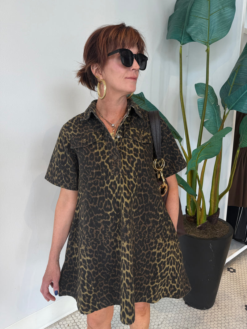 FREDDY DRESS LEOPARD