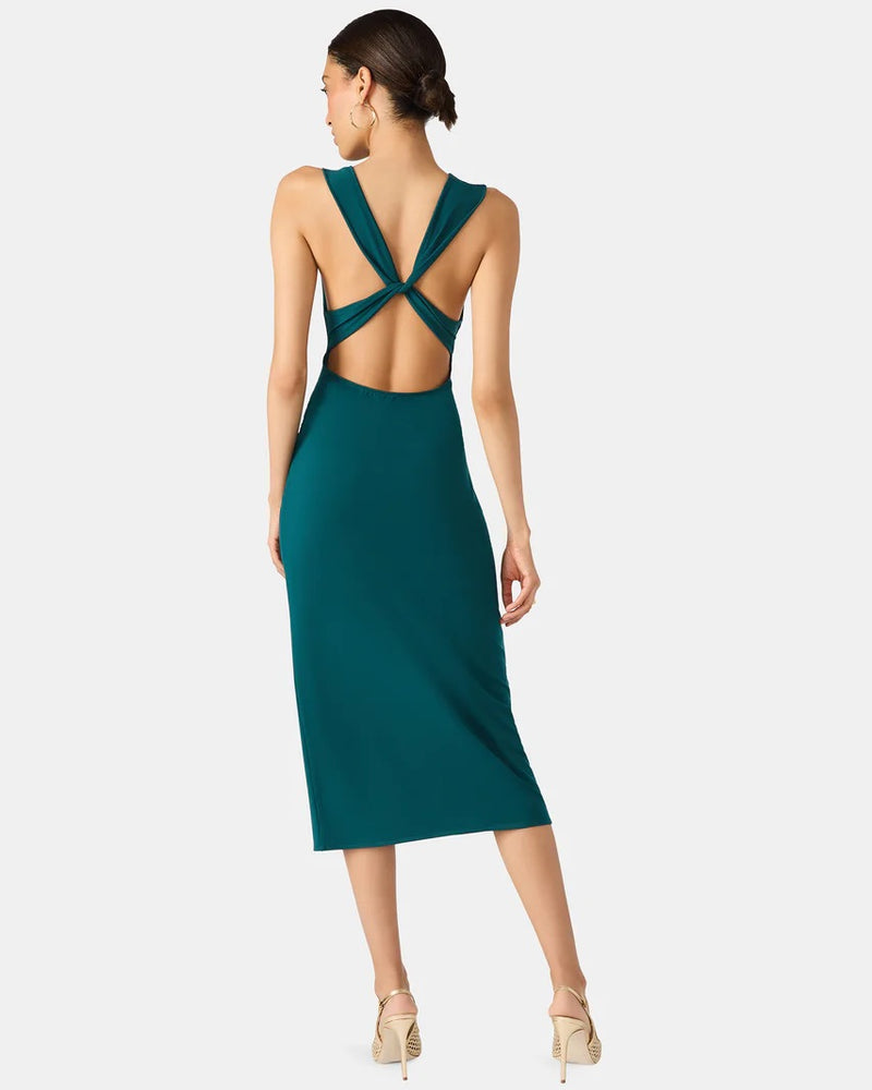 KALINA DRESS MIDNIGHT TEAL