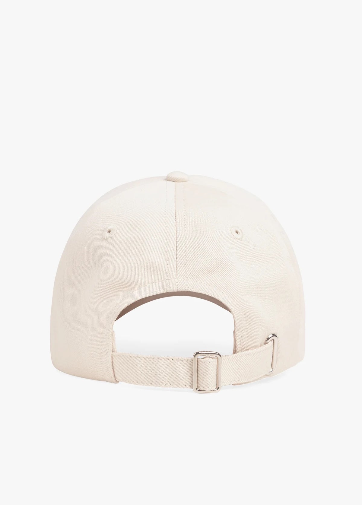 ALL CAPS LOGO BASEBALL CAP KHAKI COFFEE
