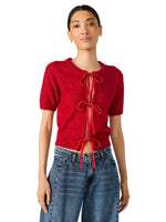 SEREIA CARDIGAN DARK RED