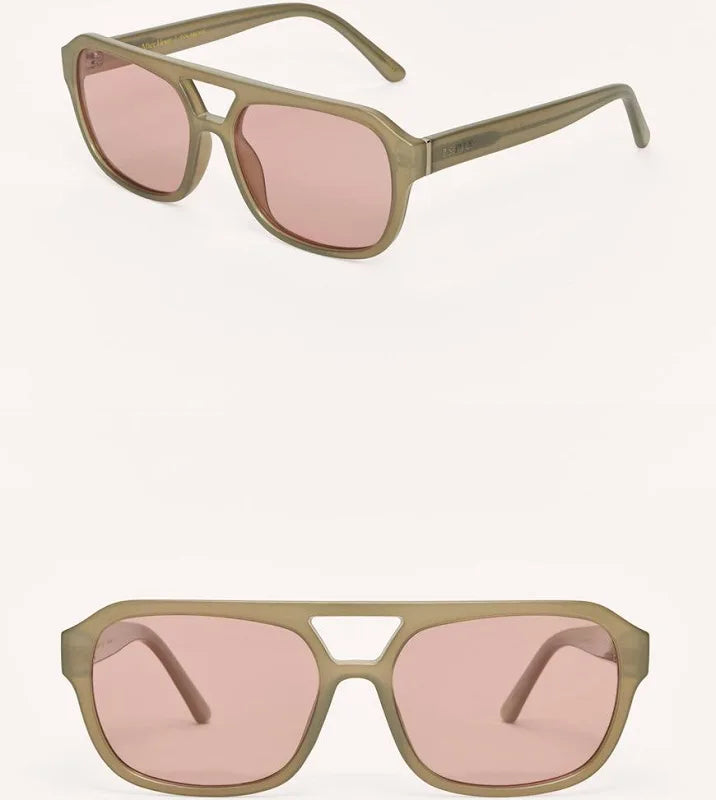 AFTER HOUR MOSS PINK SUNGLASSES