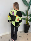 LIGHT GREEN & BLACK HALLOWEEN ICON SWEATSHIRT