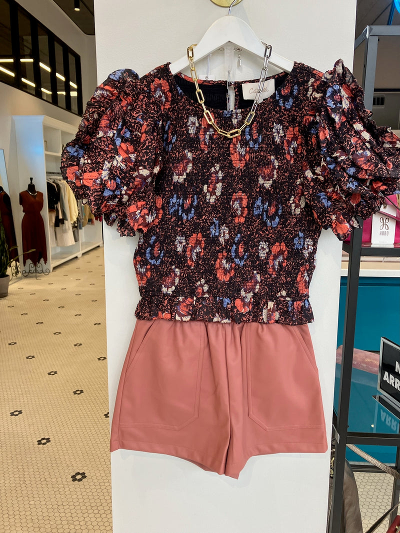 FAUX THE RECORD SHORT ROSE