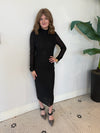 KRISTI MIDI DRESS BLACK