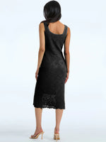 CROCHET DRESS BLACK