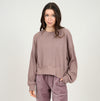KAI WAFFLE PULLOVER MAUVE