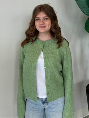 MEDINA RIB CARDIGAN APPLETINI