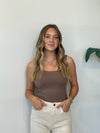 TANITH TANK TOP CLAY TAUPE