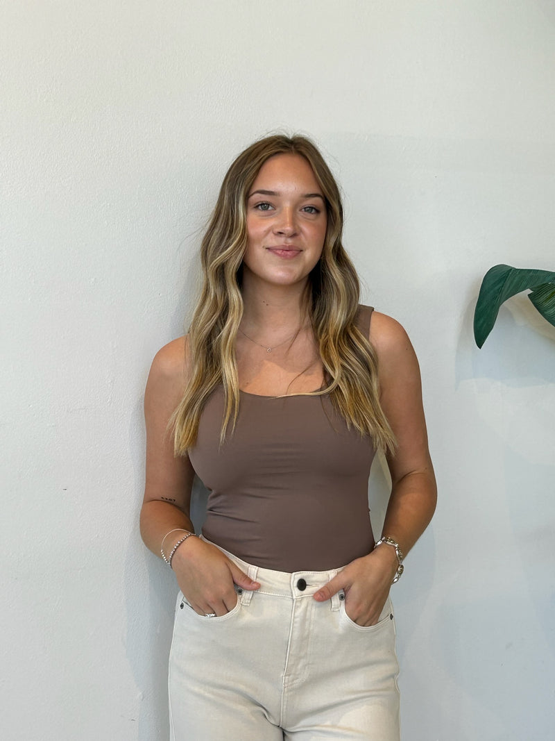 TANITH TANK TOP CLAY TAUPE