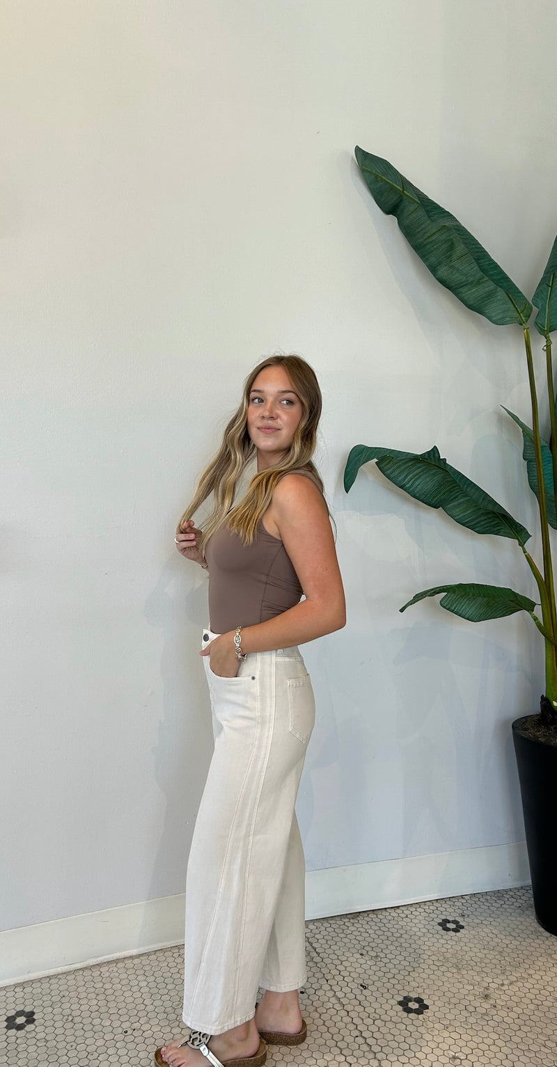 TANITH TANK TOP CLAY TAUPE
