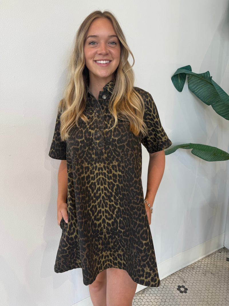 FREDDY DRESS LEOPARD