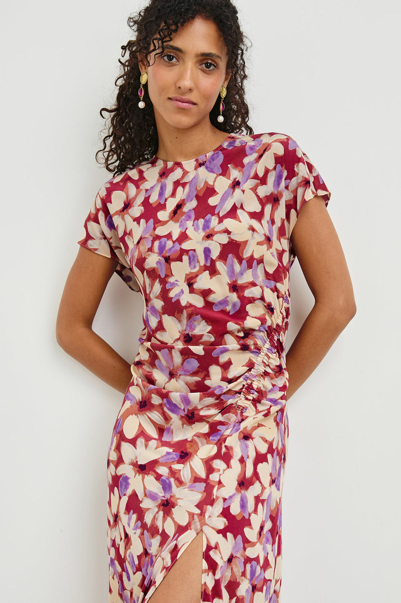 SERENITY AMARANTH DRESS