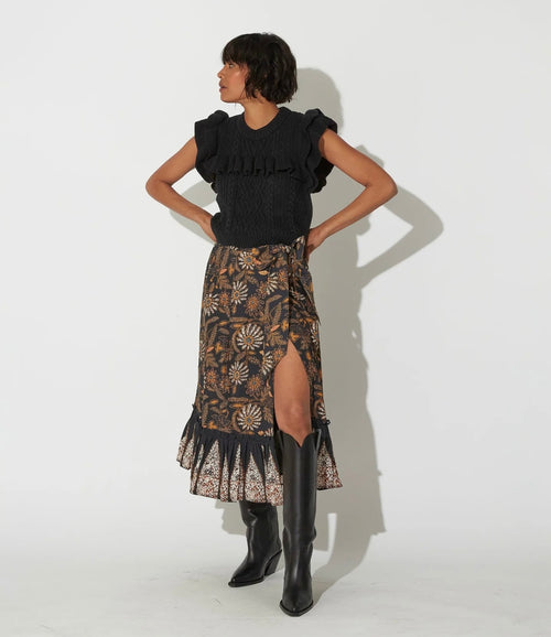 MIKA MIDI SKIRT