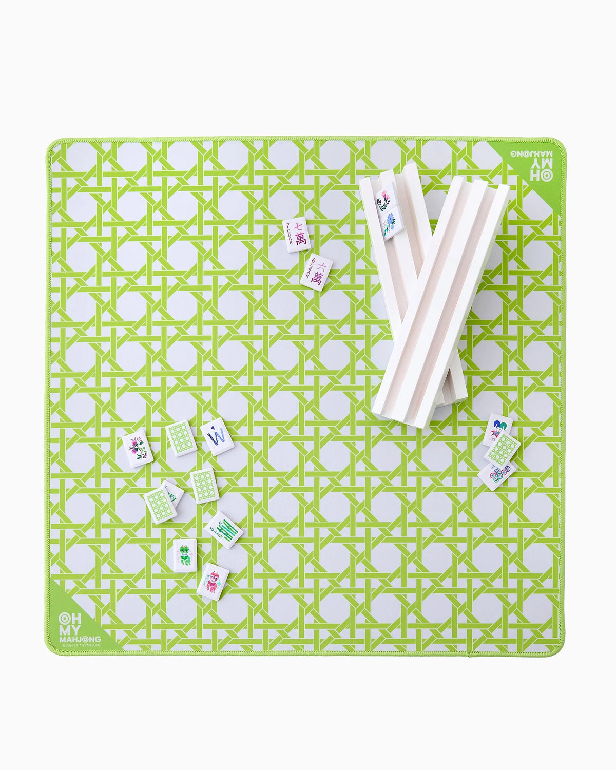 MINI GREEN CANE MAT