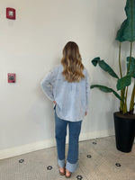 ALL DAY KNIT DENIM JACKET WASHED INDIGO