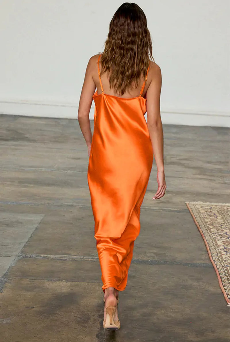 ORANGE LILY DRESS