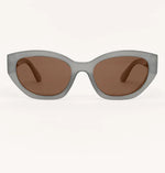 MIRAGE PEWTER-BROWN POLARIZED SUNGLASSES