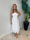 AVA DRESS WHITE