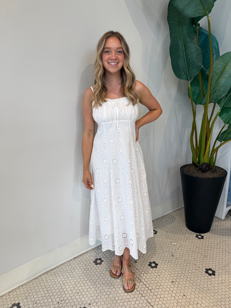 AVA DRESS WHITE
