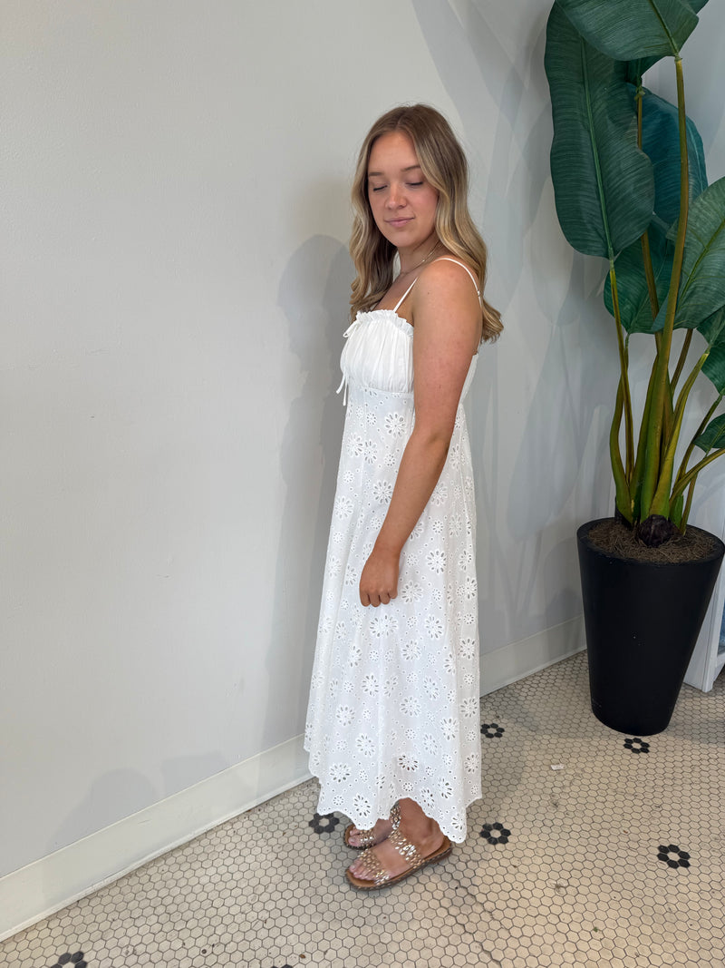 AVA DRESS WHITE