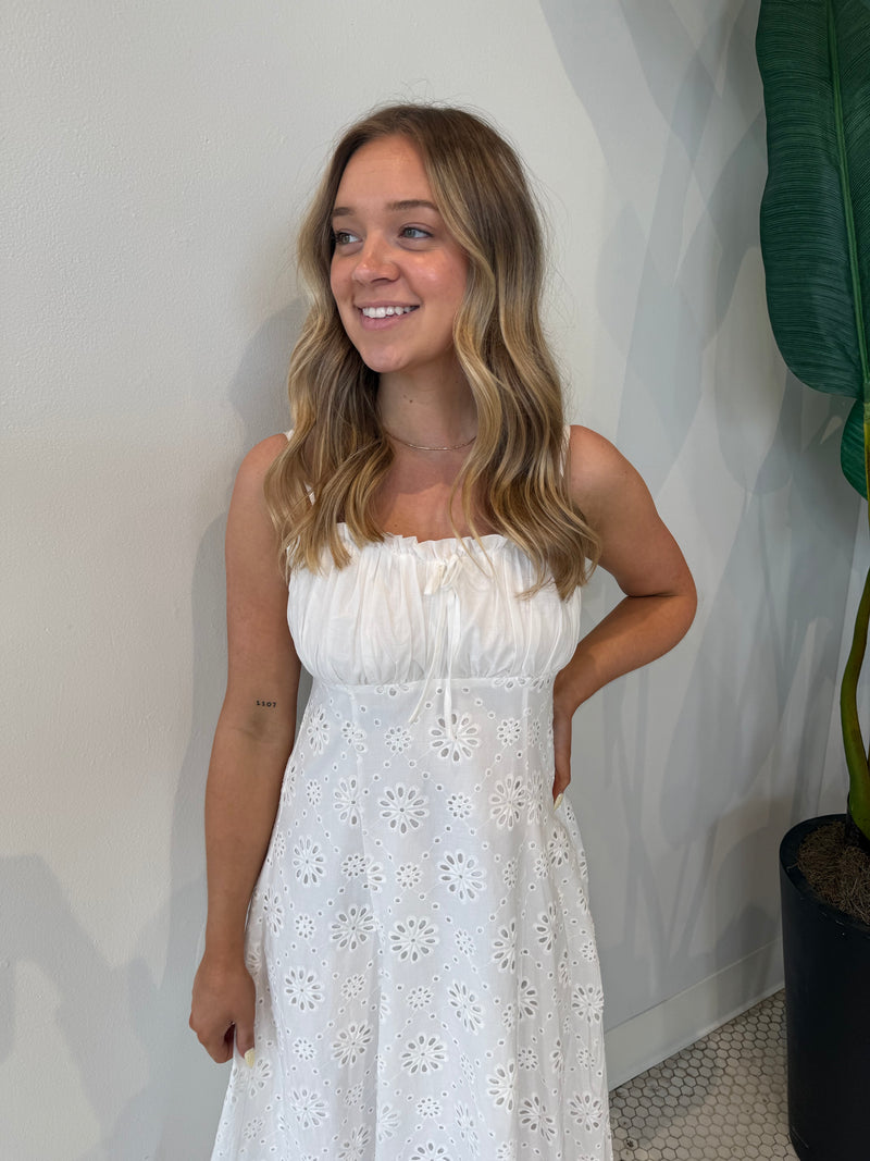AVA DRESS WHITE