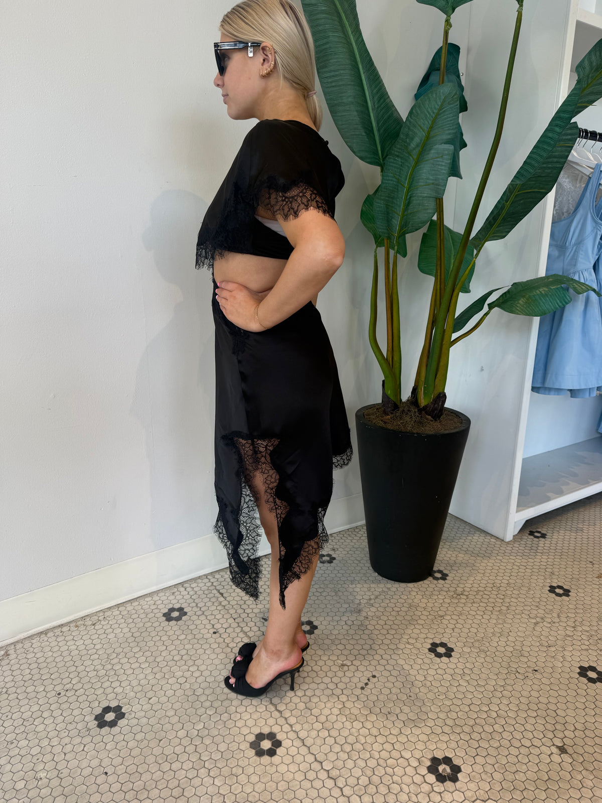 MAYCI DRESS BLACK