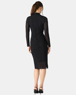 KRISTI MIDI DRESS BLACK