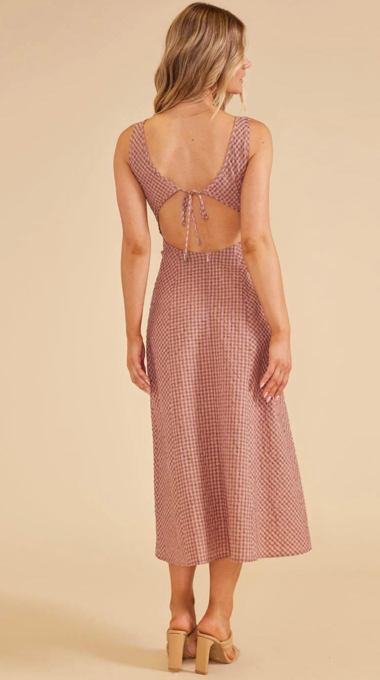 AUDIE MIDI DRESS