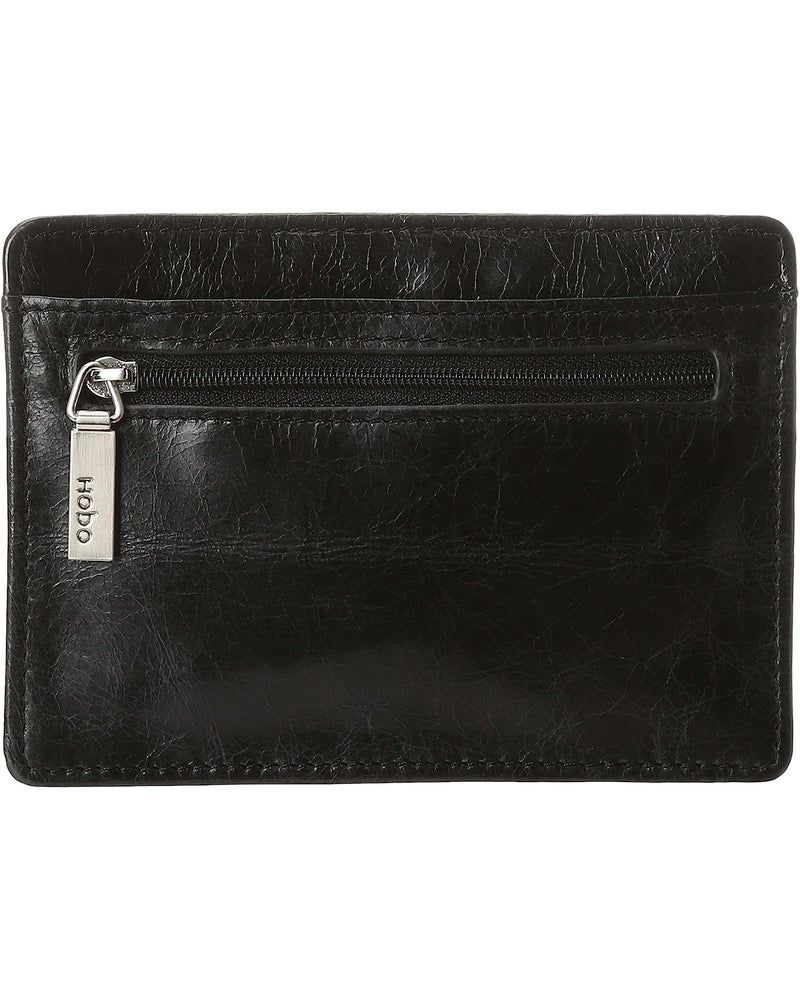 Euro slide card holder in black