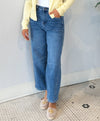 BARNI STRETCH DENIM BARREL DARK WASH