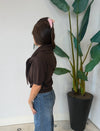 HERMIA SWEATER DARK ESPRESSO