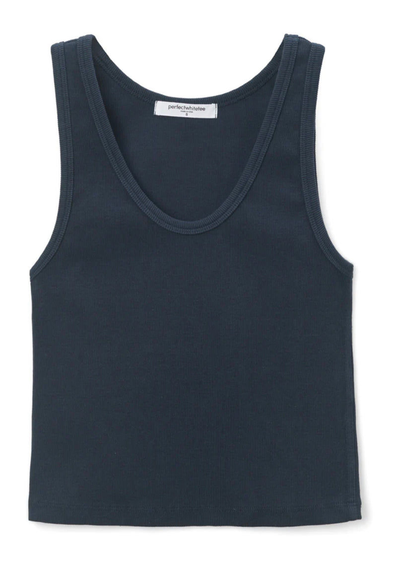 BLONDIE TANK NAVY