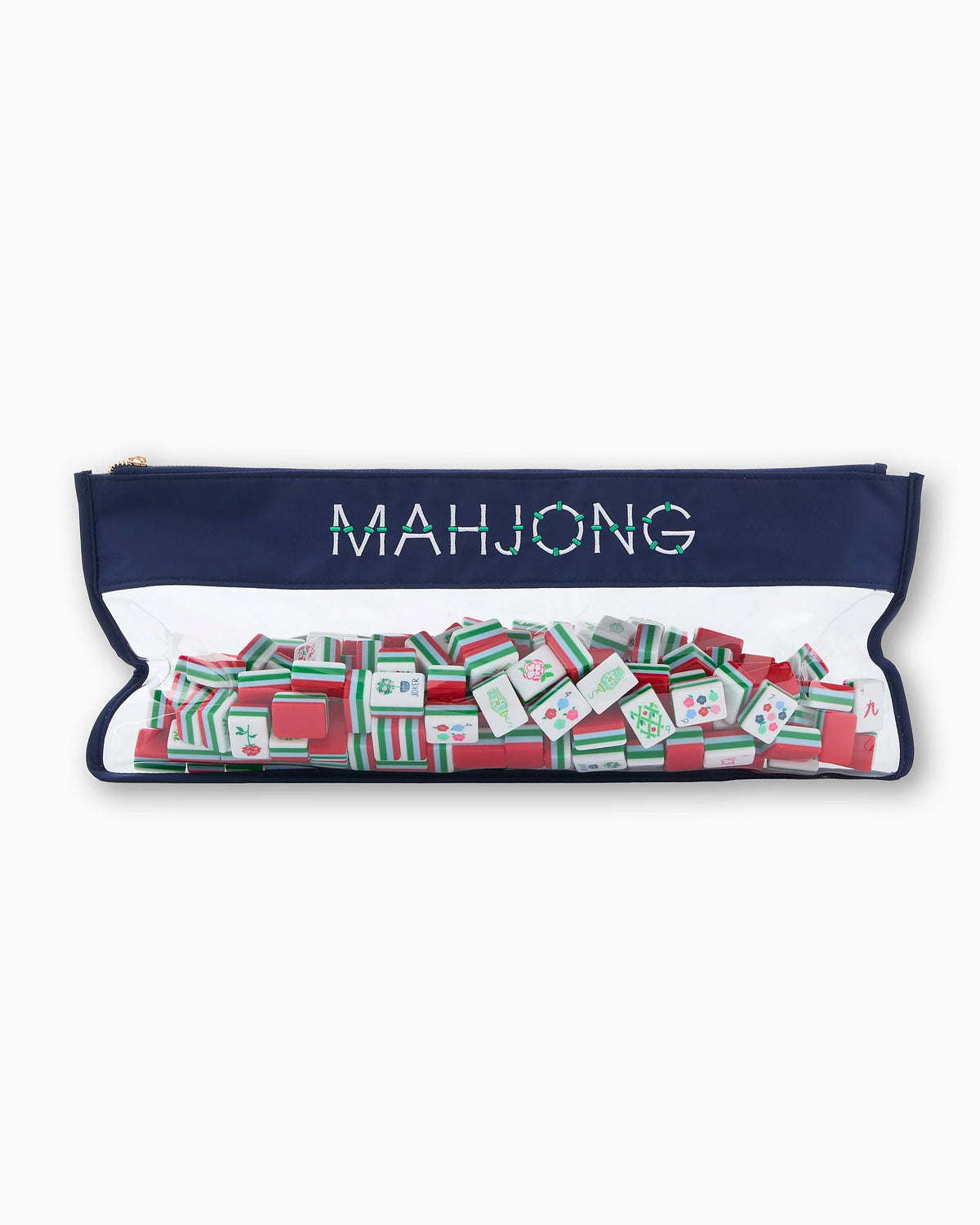 NAVY BAMBOO MAHJONG