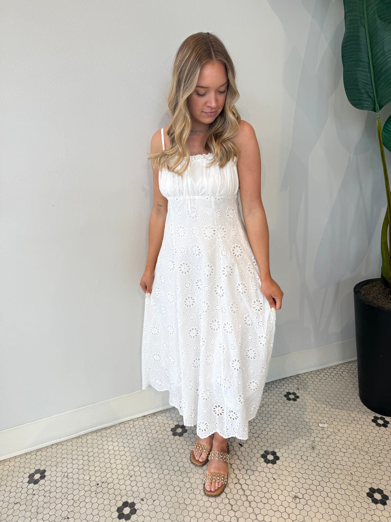 AVA DRESS WHITE
