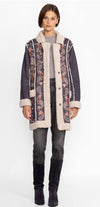 LORI SUEDE SHERPA JACKET