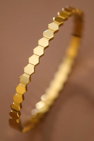 WATERPROOF NON-TARNISH STAINLESS STEEL BANGLE