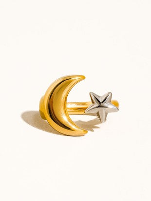 EUGENIE STAR & MOON RING - 7